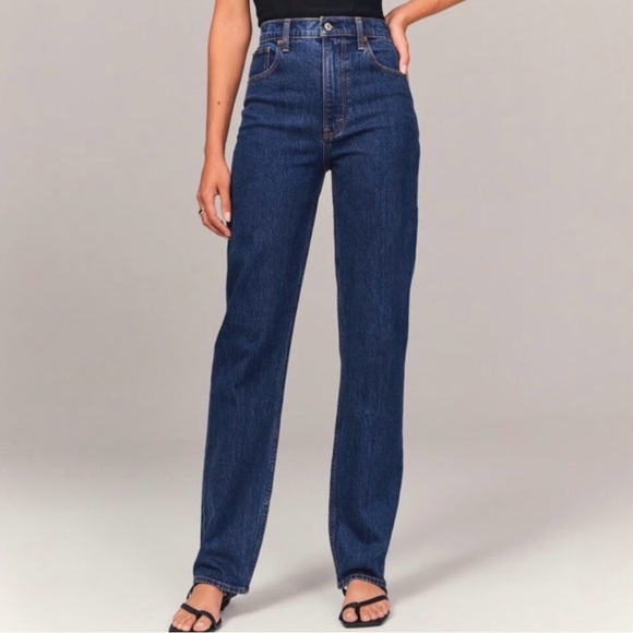 Abercrombie & Fitch Denim - Abercrombie & Fitch 90s Straight Ultra High Rise Jeans Size 30